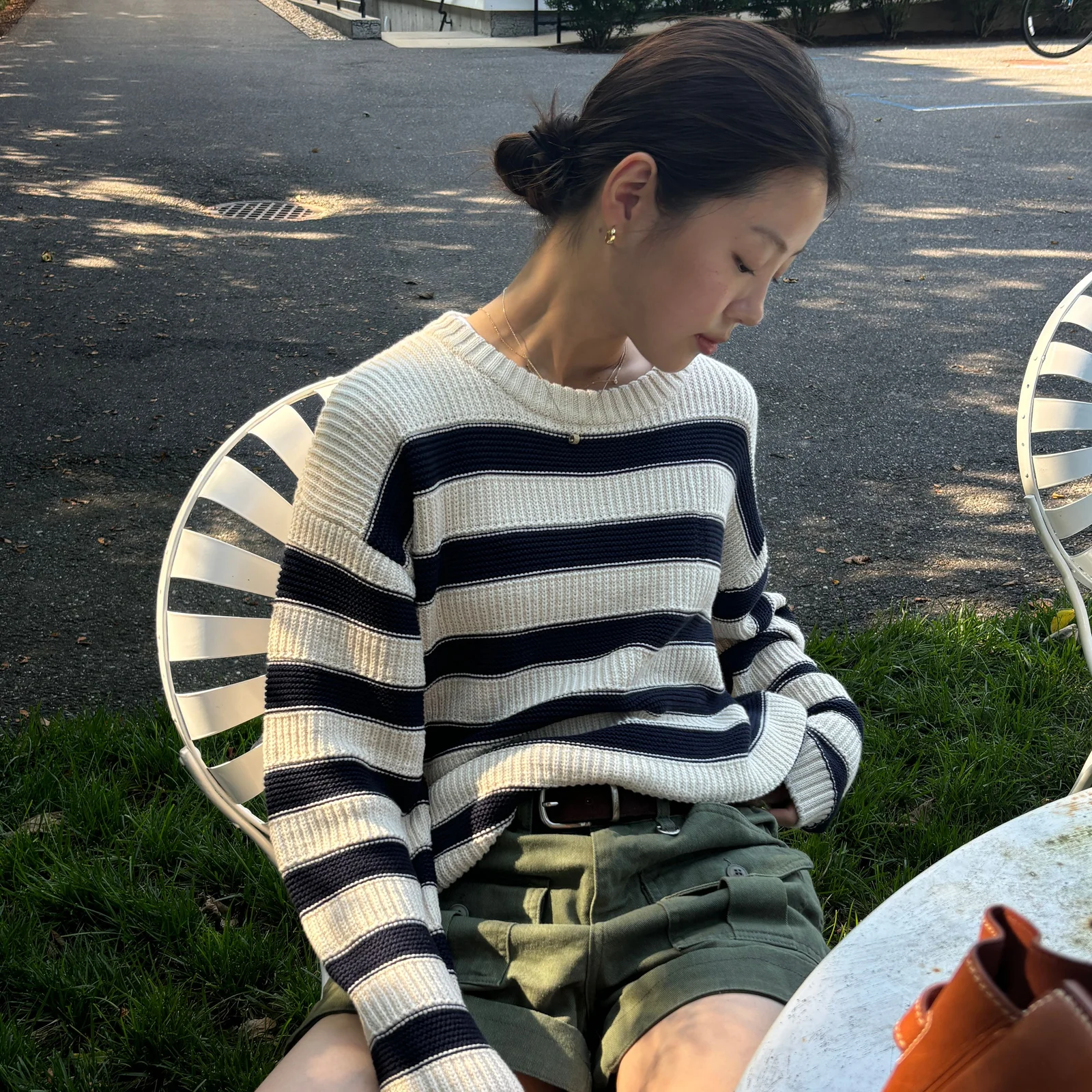 Colette Stripe Knit_Navy
