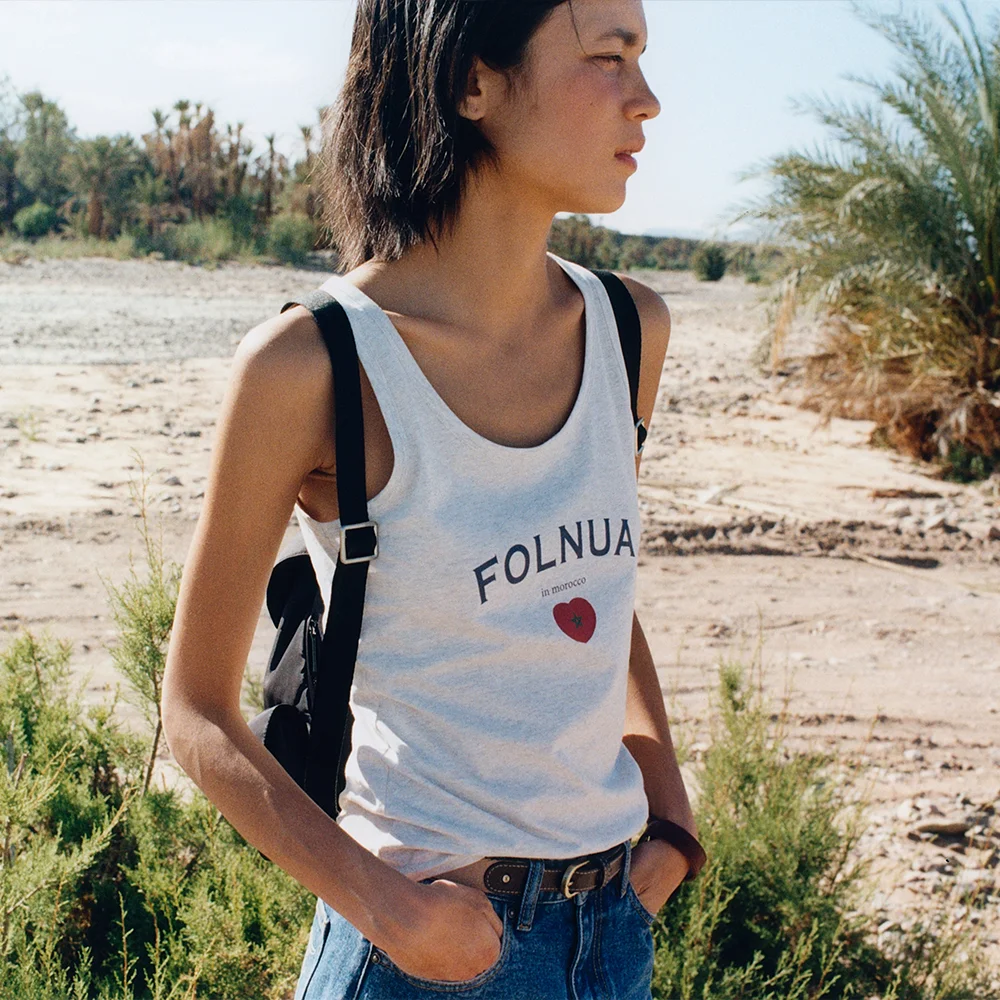 FOLROCCO SLEEVELESS (OATMEAL)