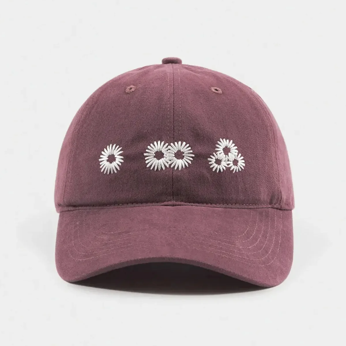 Newvy Logo Peach Ball Cap (MAGENTA)