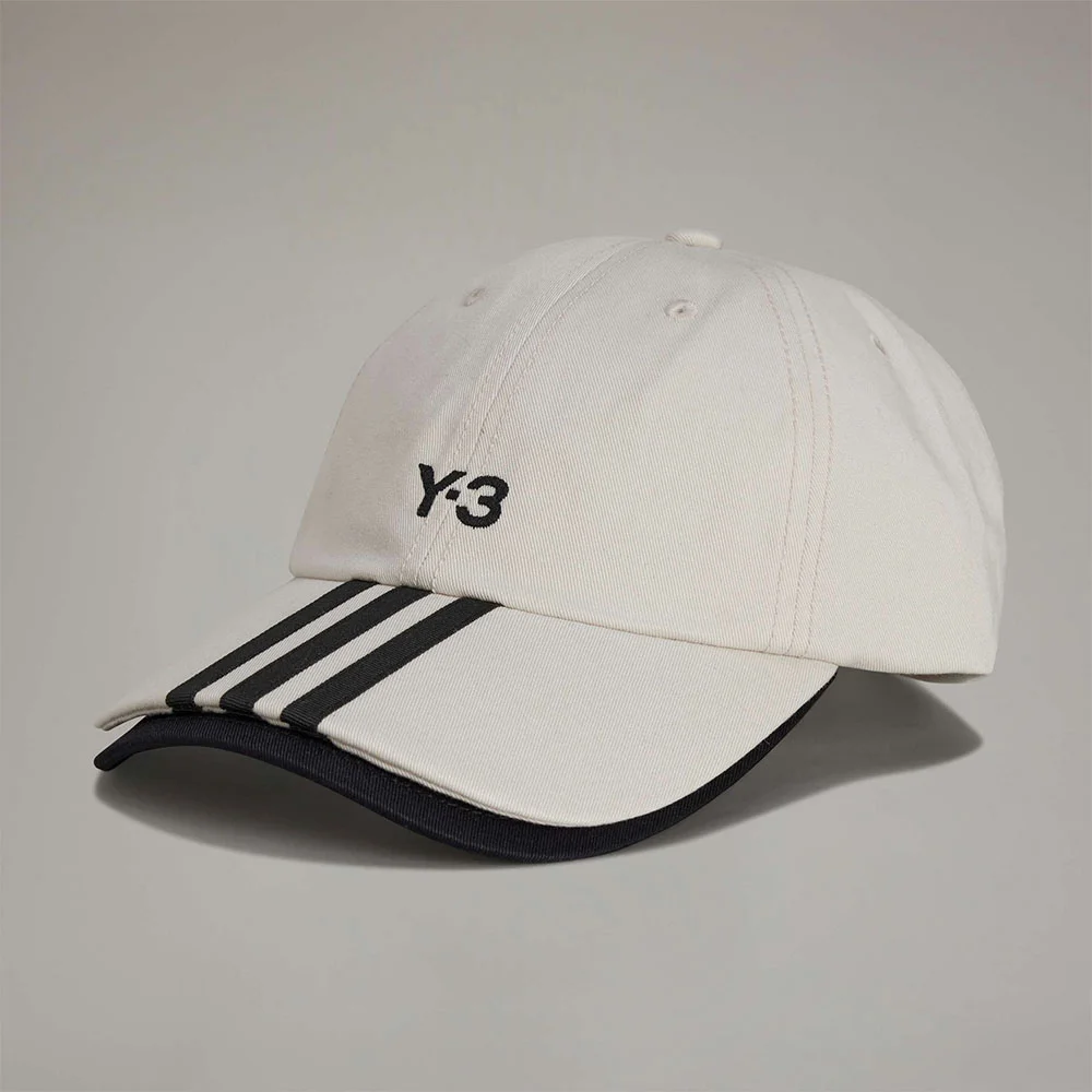 Y-3 條紋 帽 - 白色 / JM9041