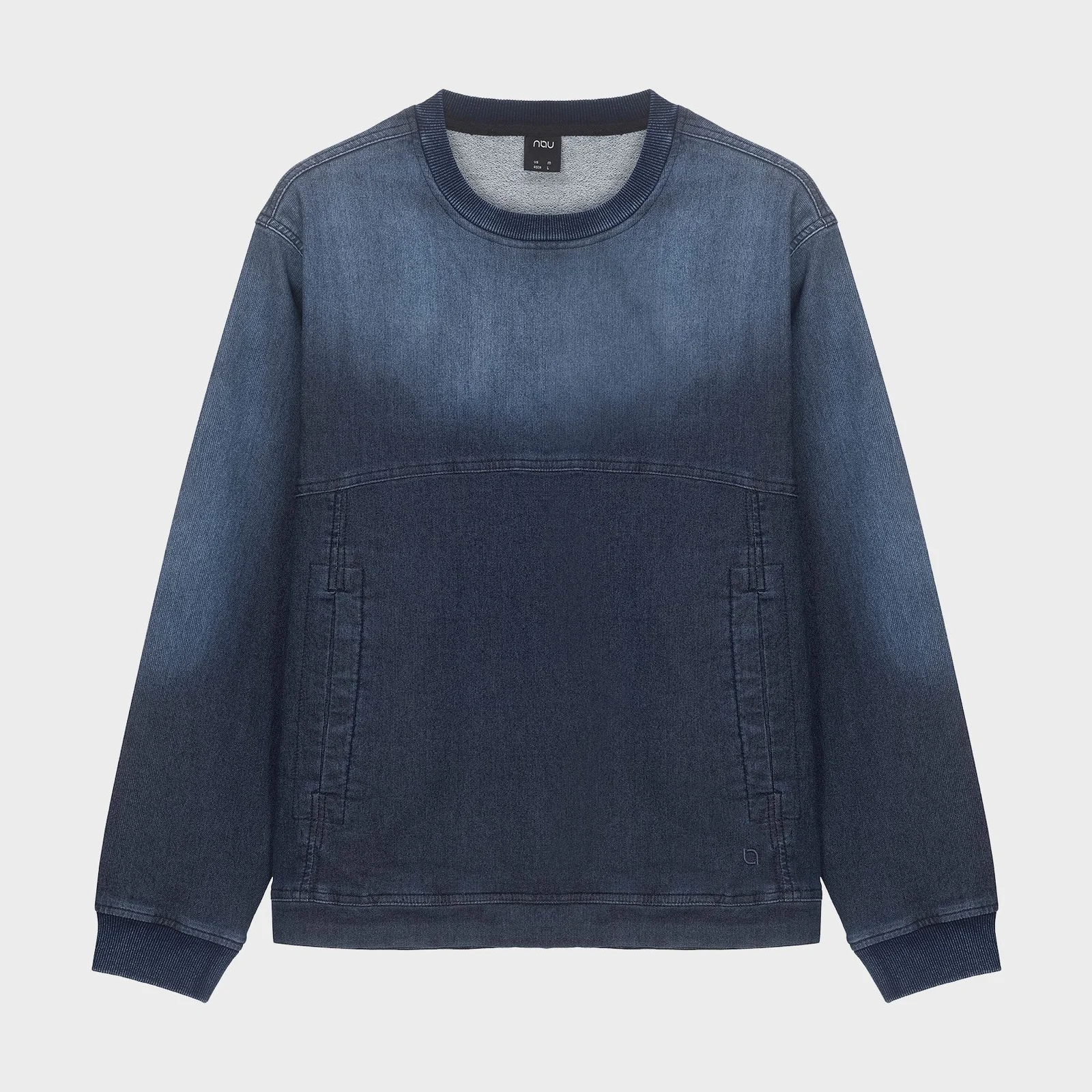 牛仔 漸層 衛衣 Denim