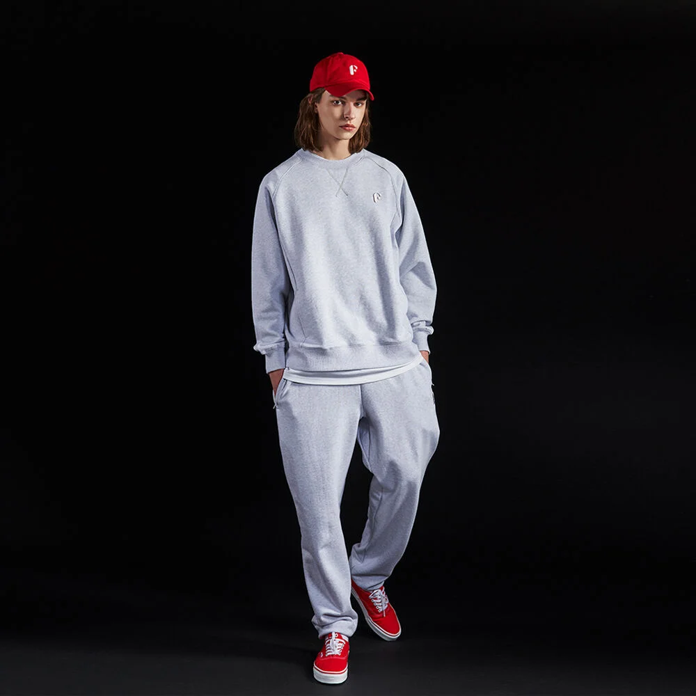 Essential 'F' logo sweatpants_Men (Grey)