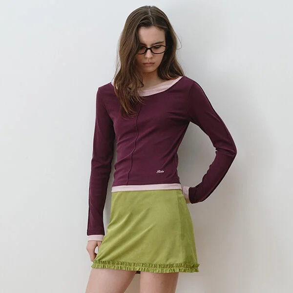 DOUBLE LAYERED LONG SLEEVE PU+PK