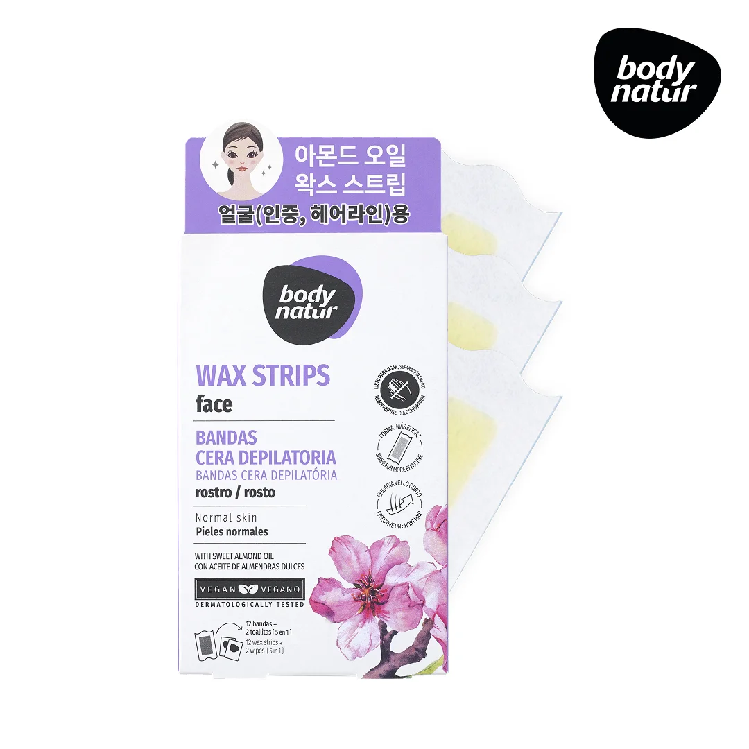 Body Natur 脫毛蠟紙 臉部 甜杏仁