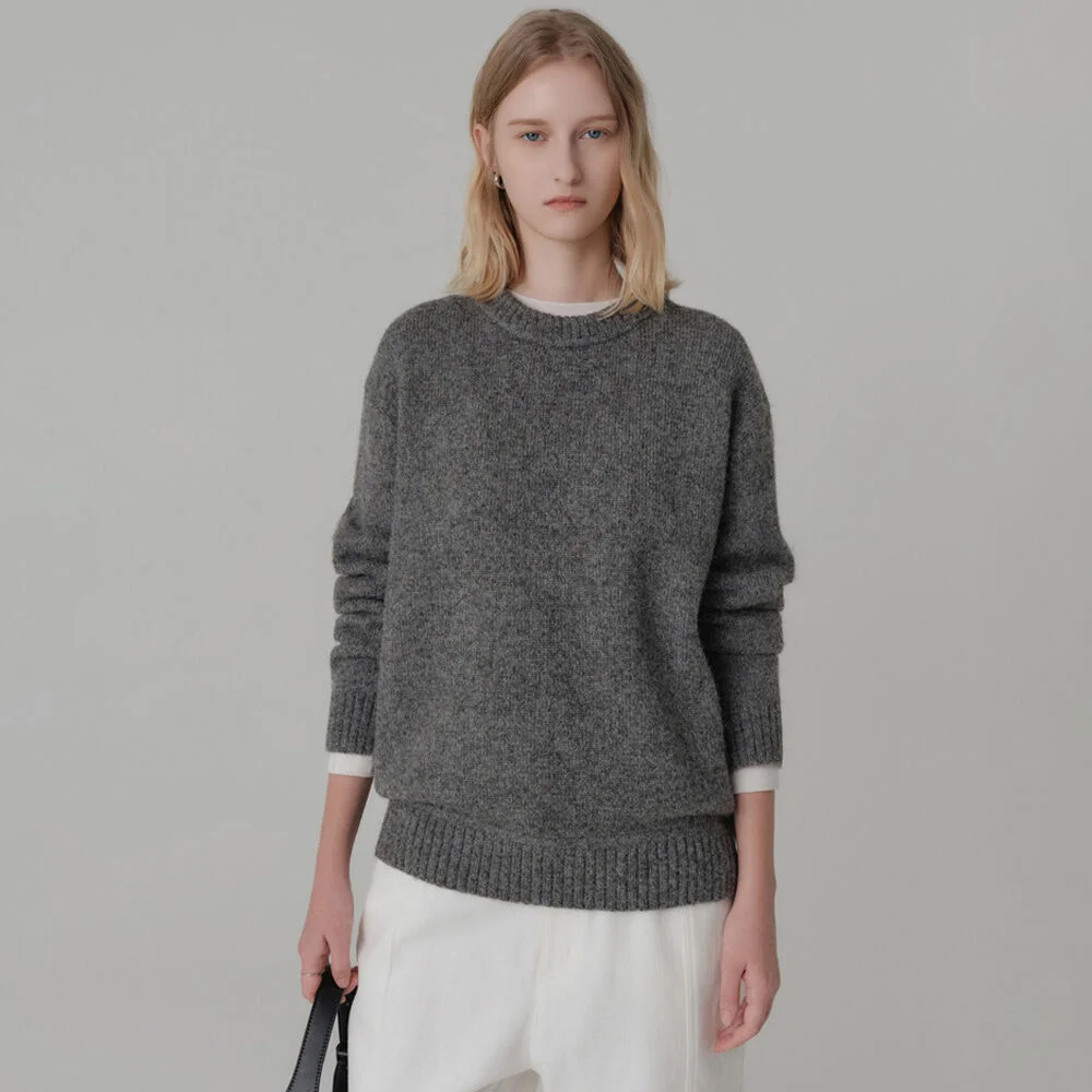 Juni 羊駝毛 針織衫 上衣 / JUNI ALPACA KNIT TOP_3colors