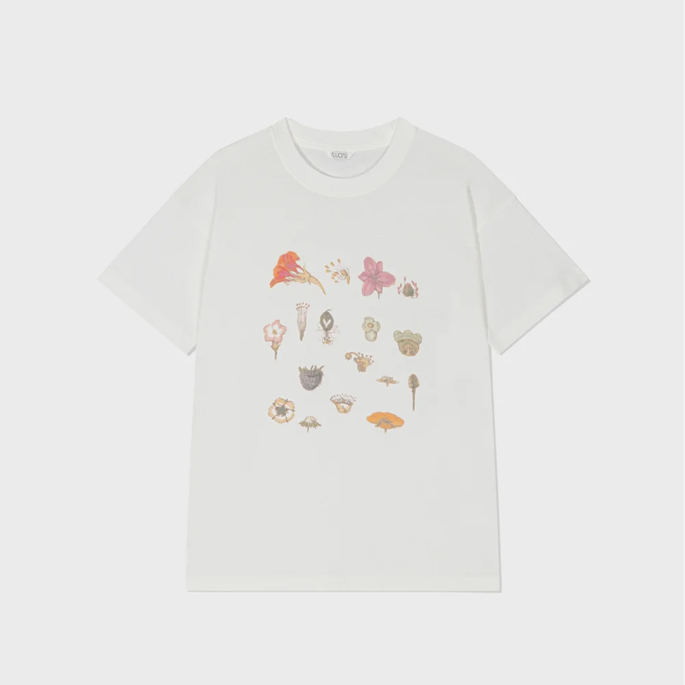 Botanic Tee_Ivory