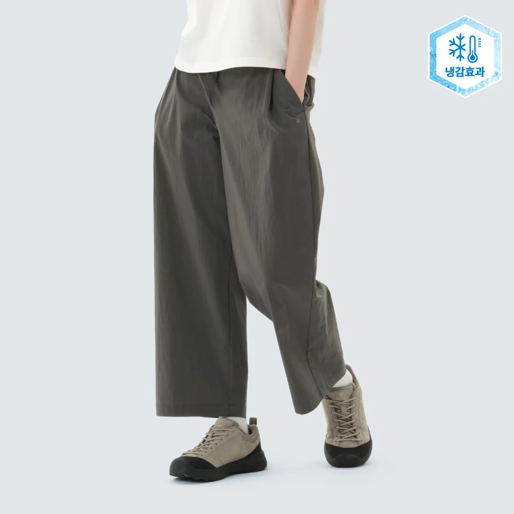髮根 女裝 半 寬版 褲子 Rustic Khaki (S26MWRPT22)
