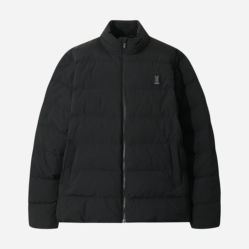 Kona 淺 D7 Stand Neck Down 外套 (BLACK)
