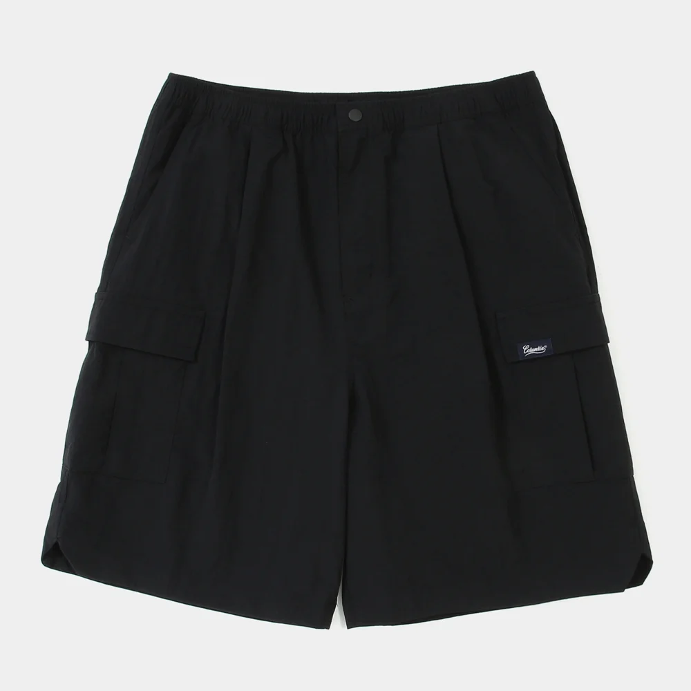STREET LABEL LOOSE FIT CARGO BERMUDA SHORTS PANTS 黑色