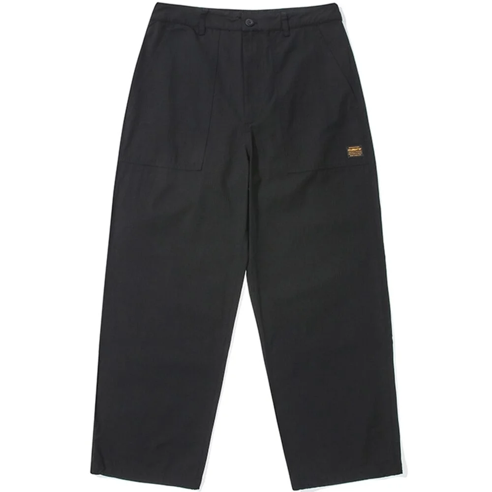 M-LABEL REGULAR-FIT UNIFORM PANTS 黑色