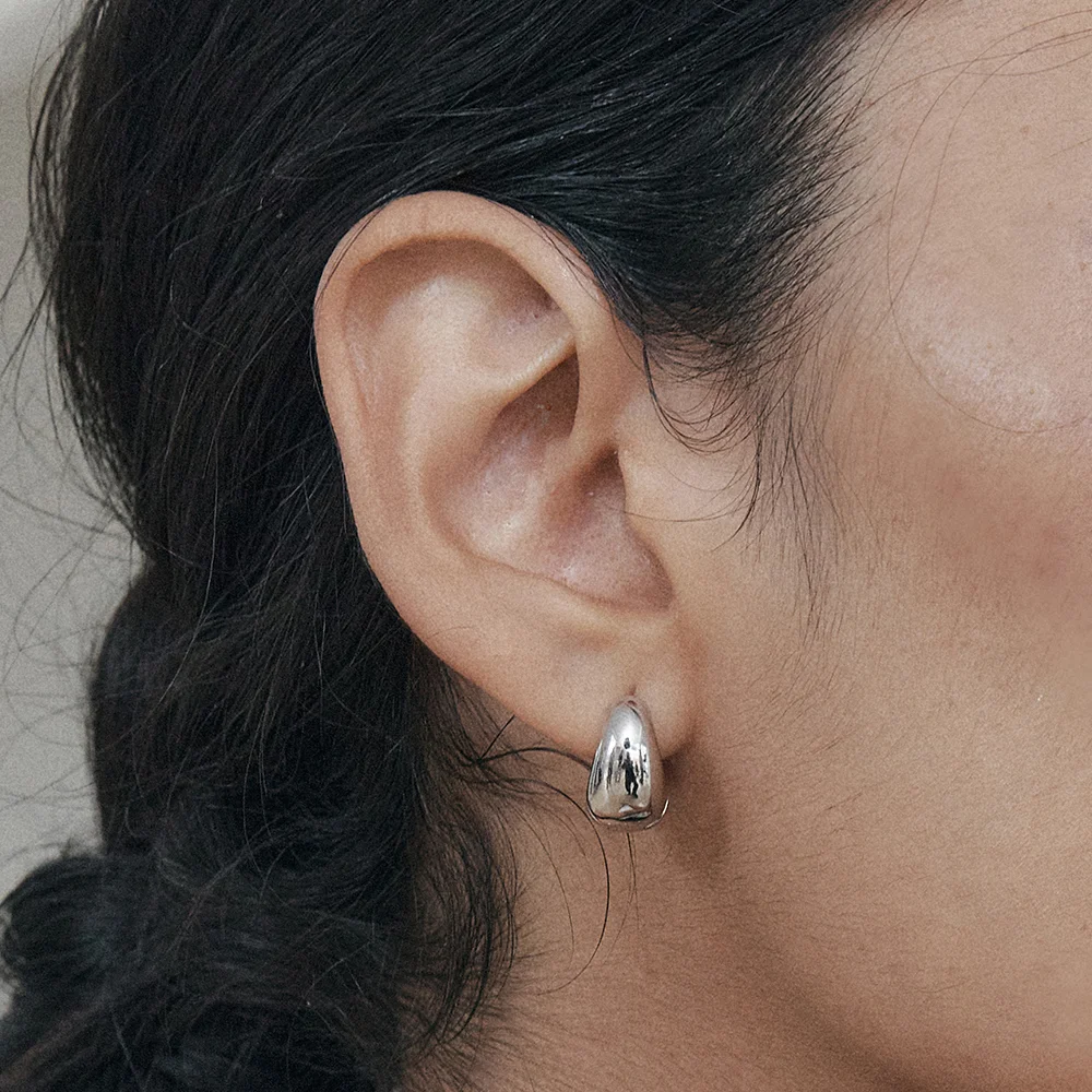 E-Hoop Earrings