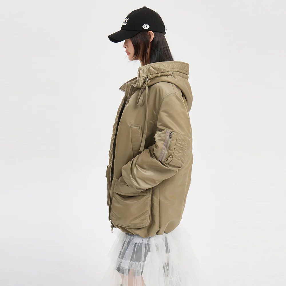 Half Bomber Jumper (khaki) LFUCS26110KHX