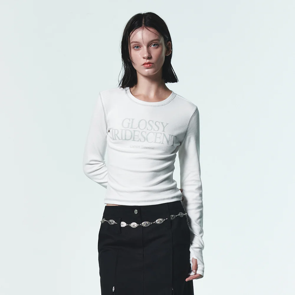 IRIDESCENT LONG SLEEVE TEE