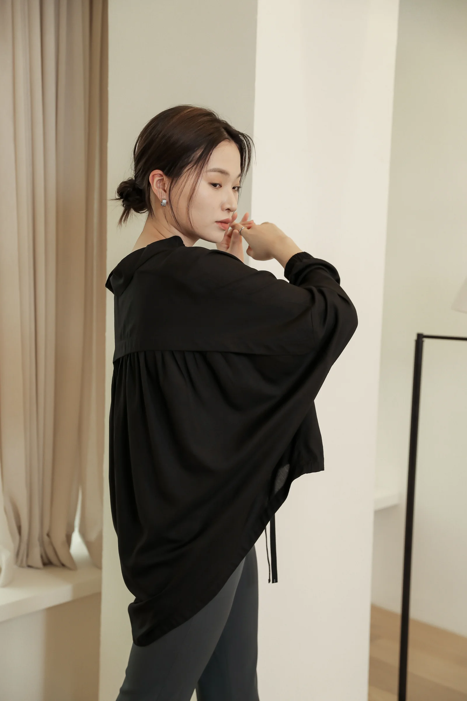 Butterfly blouse_BK