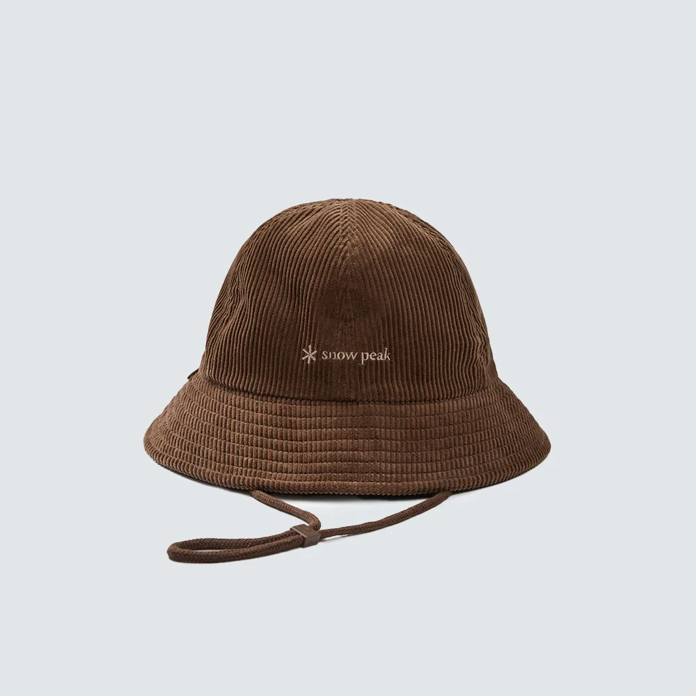燈芯絨 漁夫帽 Brown (S24FUFBH61)