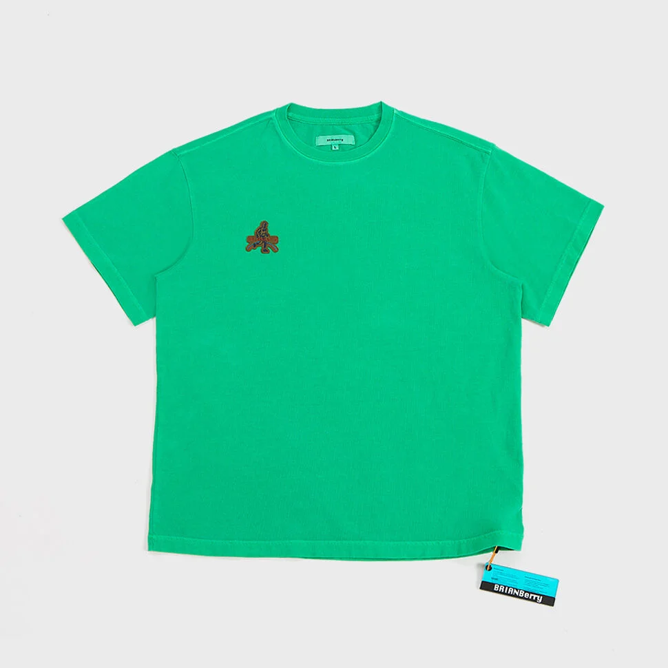 ARC ROUND TEE_L/GREEN