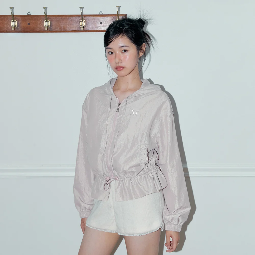 PEPLUM GLOSSY JUMPER (LIGHT PINK)