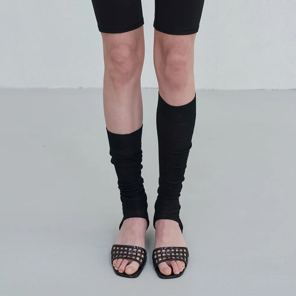 Classic Mule Clear Black