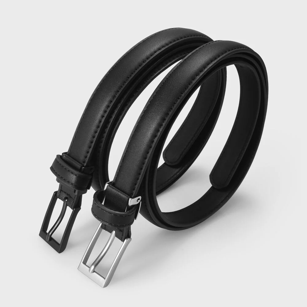 18mm 純色 縫線 飾扣 腰帶 MU025
