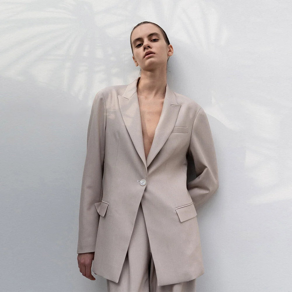 RELAXED SUIT SINGLE BREASTED JACKET