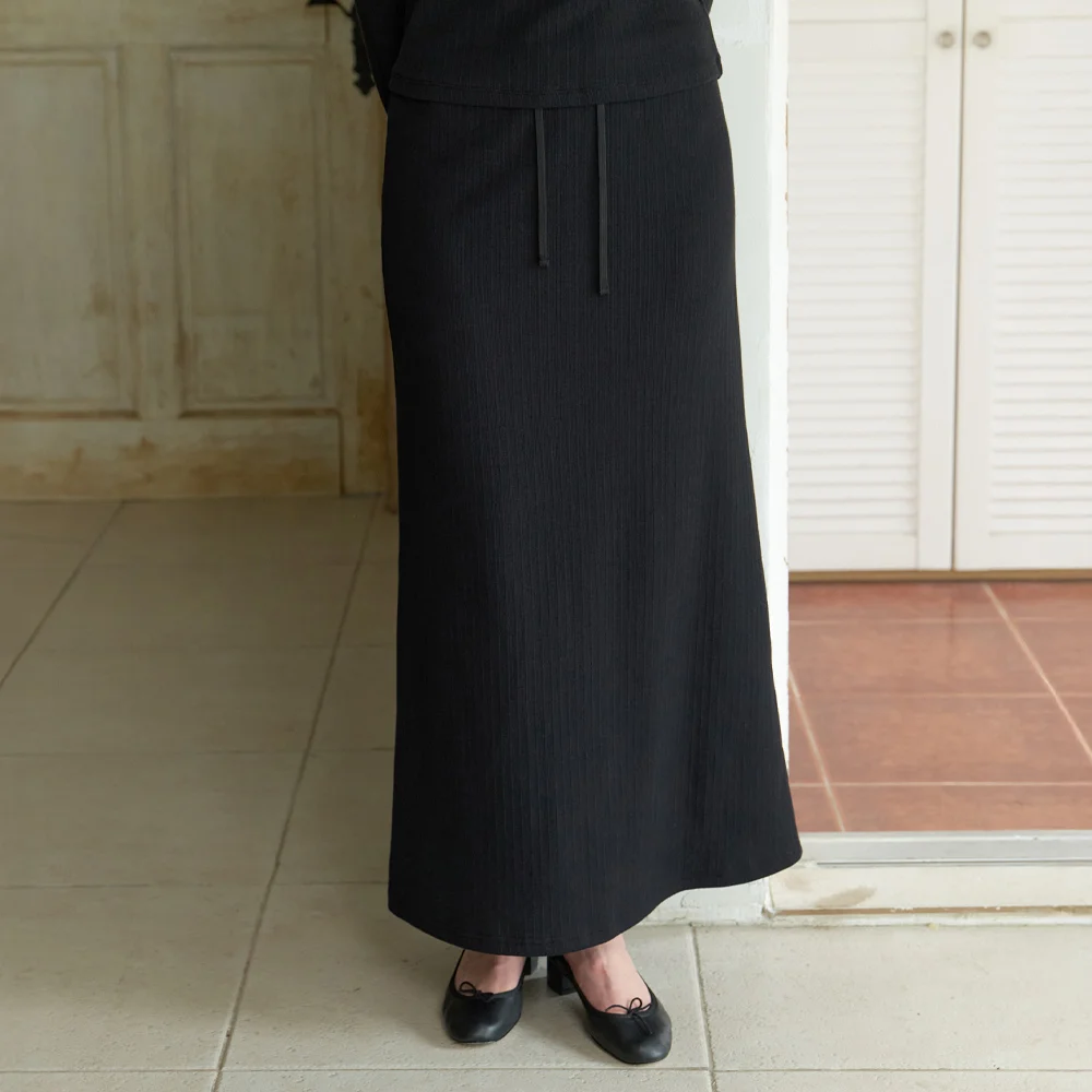 Joey banding skirt (black)