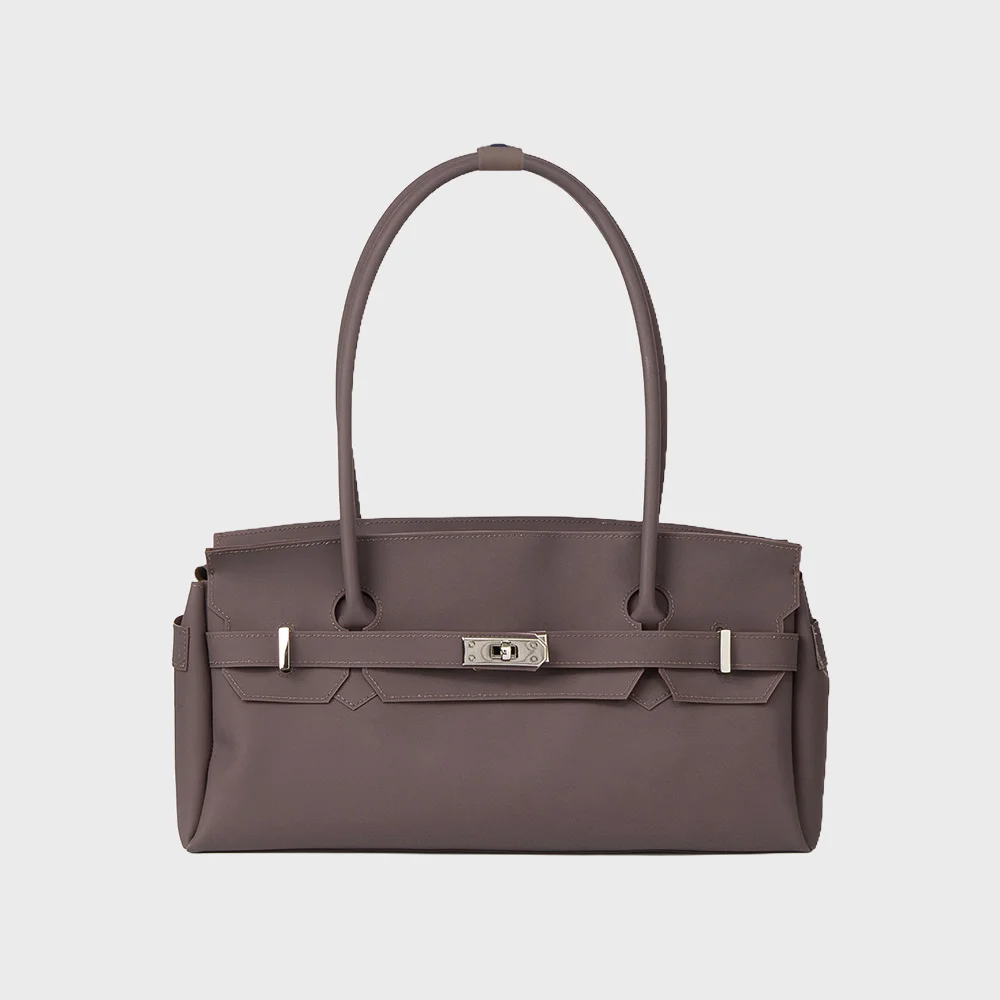 JELLY TWO-WAY BAG IN BROWN