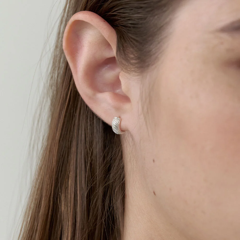 Tini Dots Ring Earrings (L253MER080)