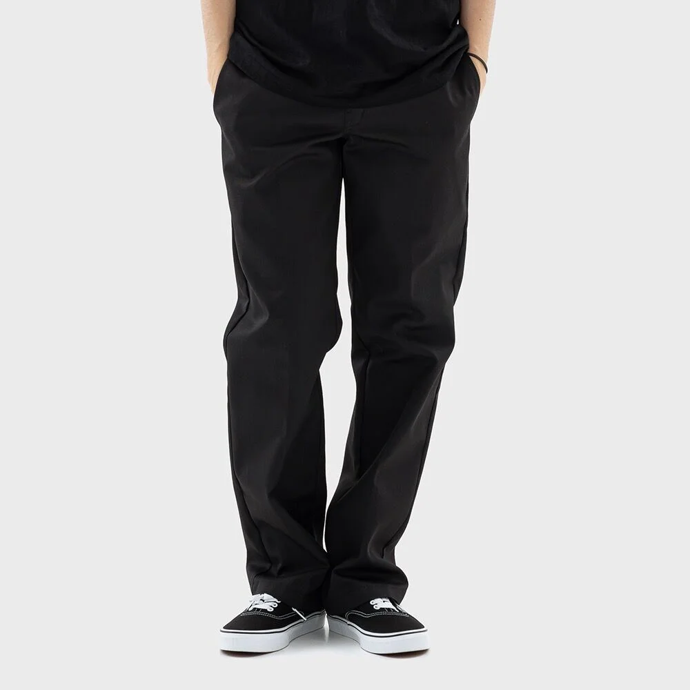 873 修身版型 工裝褲 Black