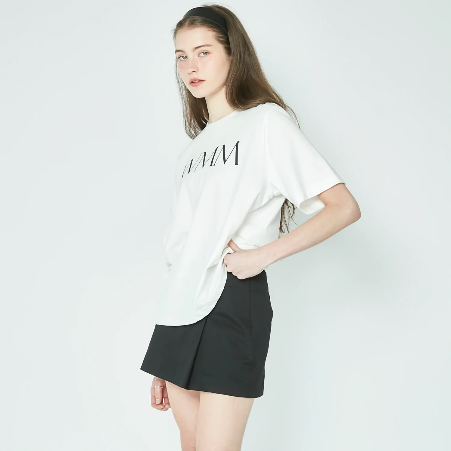 Ink Skirt Pants - Black
