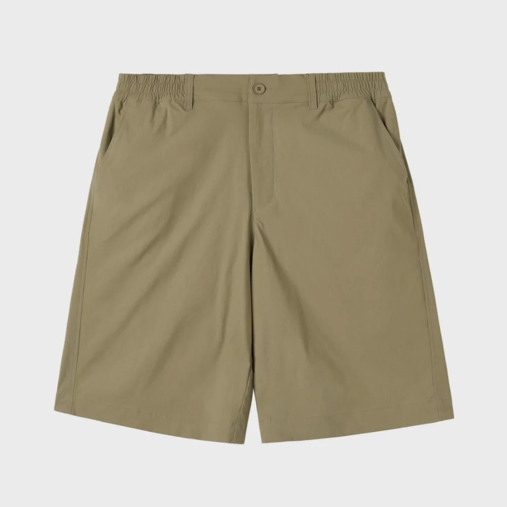 DENIM-LIKE SHORT - BEIGE (P252MHP180)