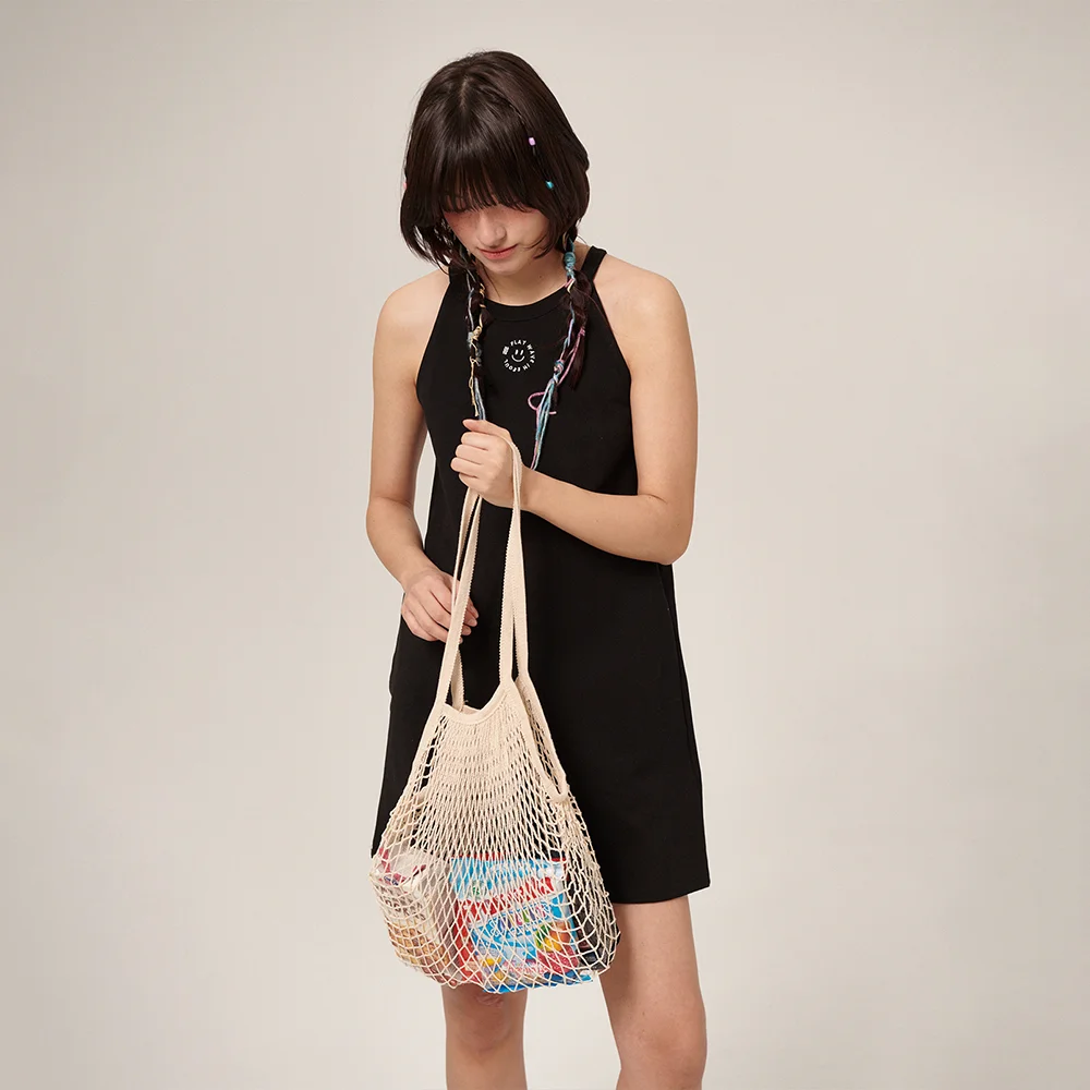 Lettur Halterneck Onepiece Black