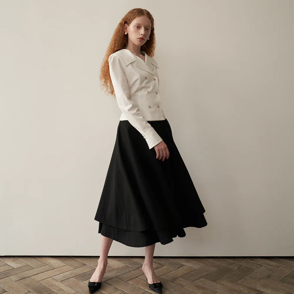 Volume Layered skirt