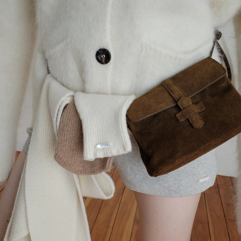 Serrault Mini Saddle Bag (Suade Brown)