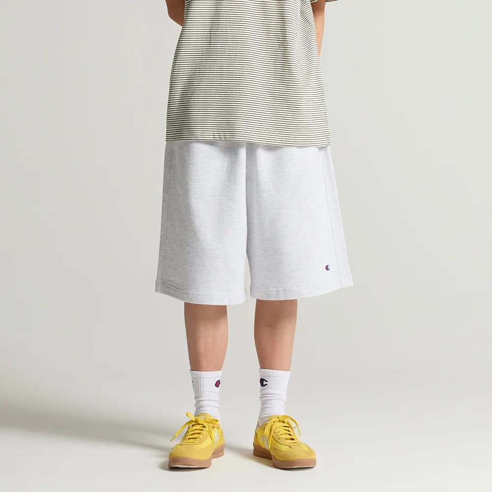 C標誌 百慕達 衛衣 褲子 Light Grey