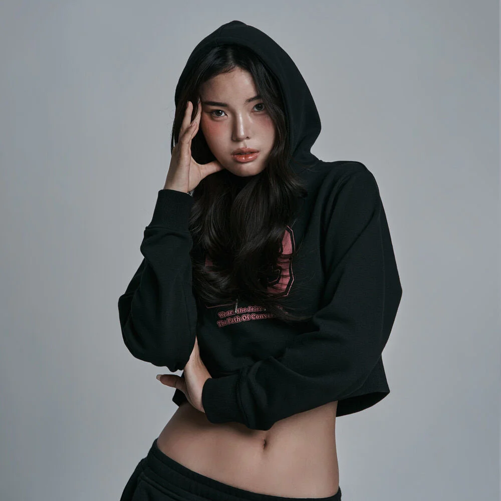 女裝 貓 圖案 連帽衫