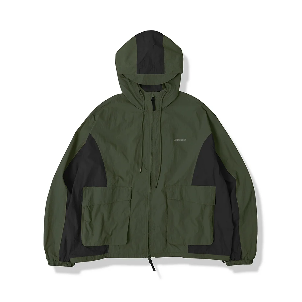 Aachen Windbreaker Jumper KHAKI