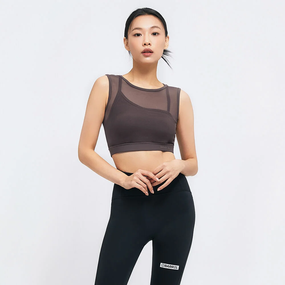 女裝 高級 Power Net 內衣背心 摩卡色 (B4SWWBR004MOH)