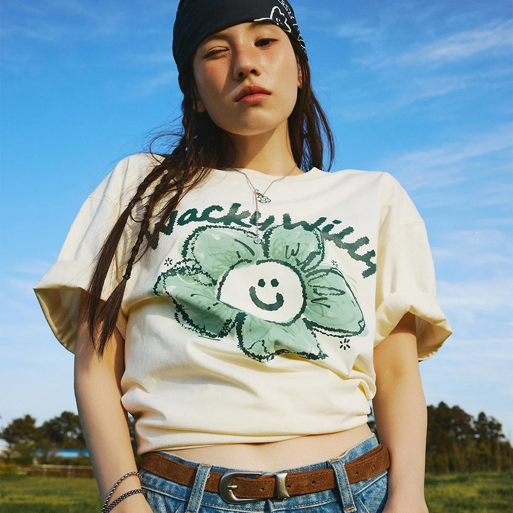 標誌款 Big Lily 短袖 T恤 (4 colors)