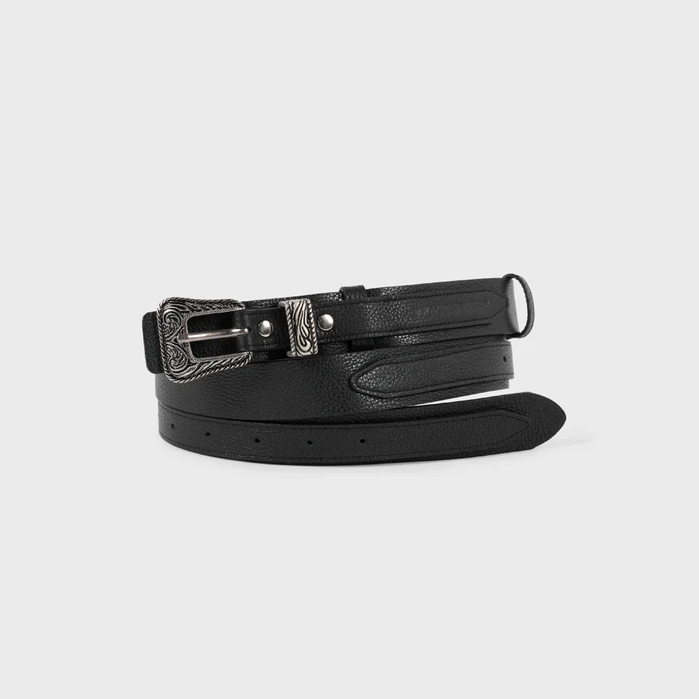 Double Stuff Western Belt (Black)