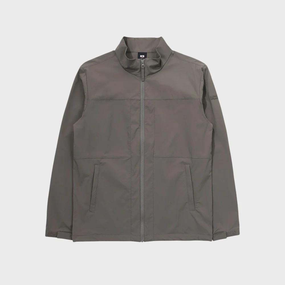 BOOST_彈力 外套_Greyish Khaki_KMP24183K5