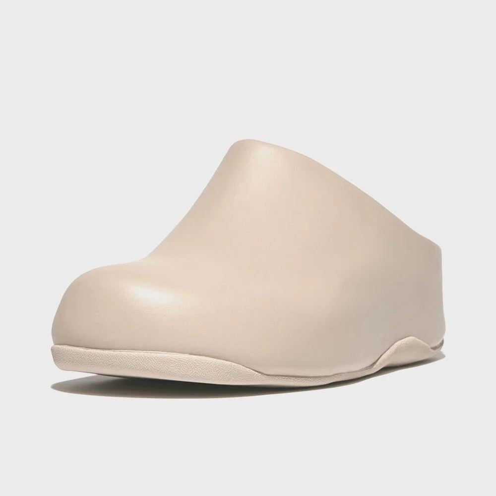 Shuv 皮革 穆勒鞋 洞洞鞋 拖鞋 Stone Beige