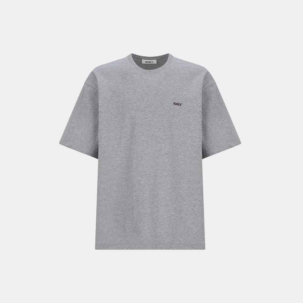 WAVE RIDERS CLUB COTTON T-SHIRT - LIGHT GRAY