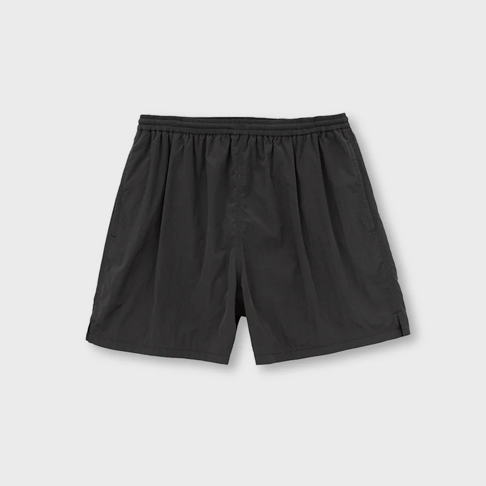 Nylon Shorts, Black