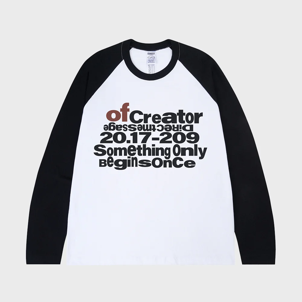 OF CREATOR 插肩 長袖 T恤_2color