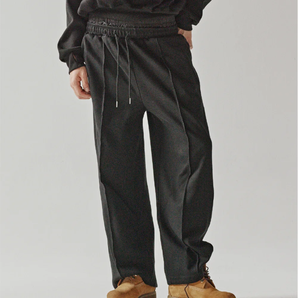 Section Sagging 運動服 褲子 (黑色)