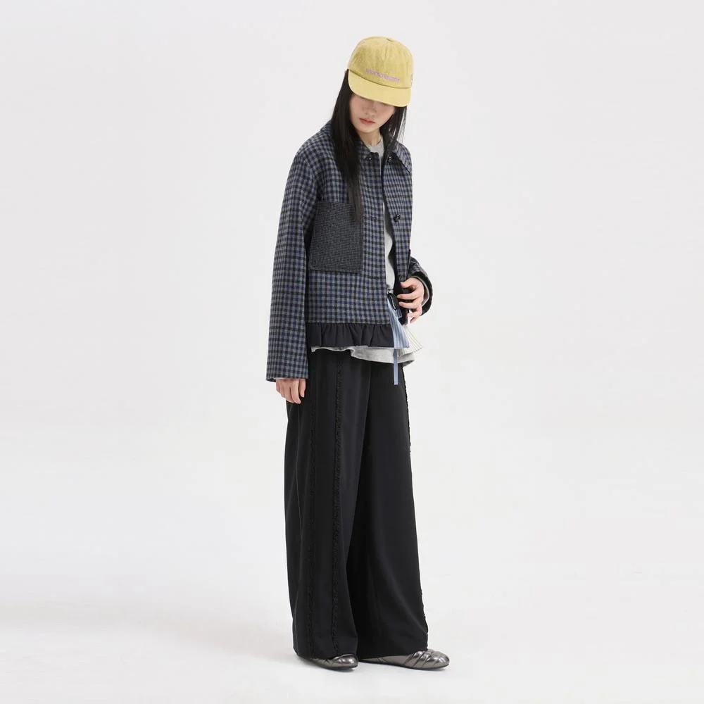 Frill Point Banding Pants (black) LFPNS26115BKX