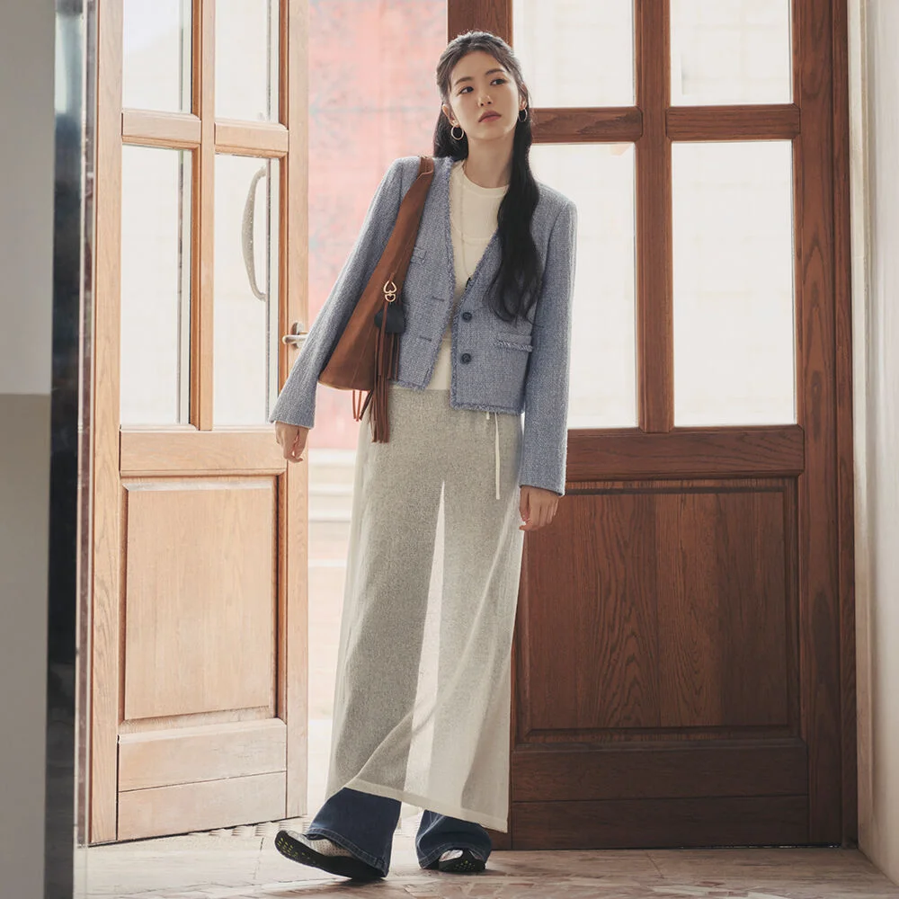 it MICHA 層次 針織衫 連衣裙 ITP9KOP100_2colors