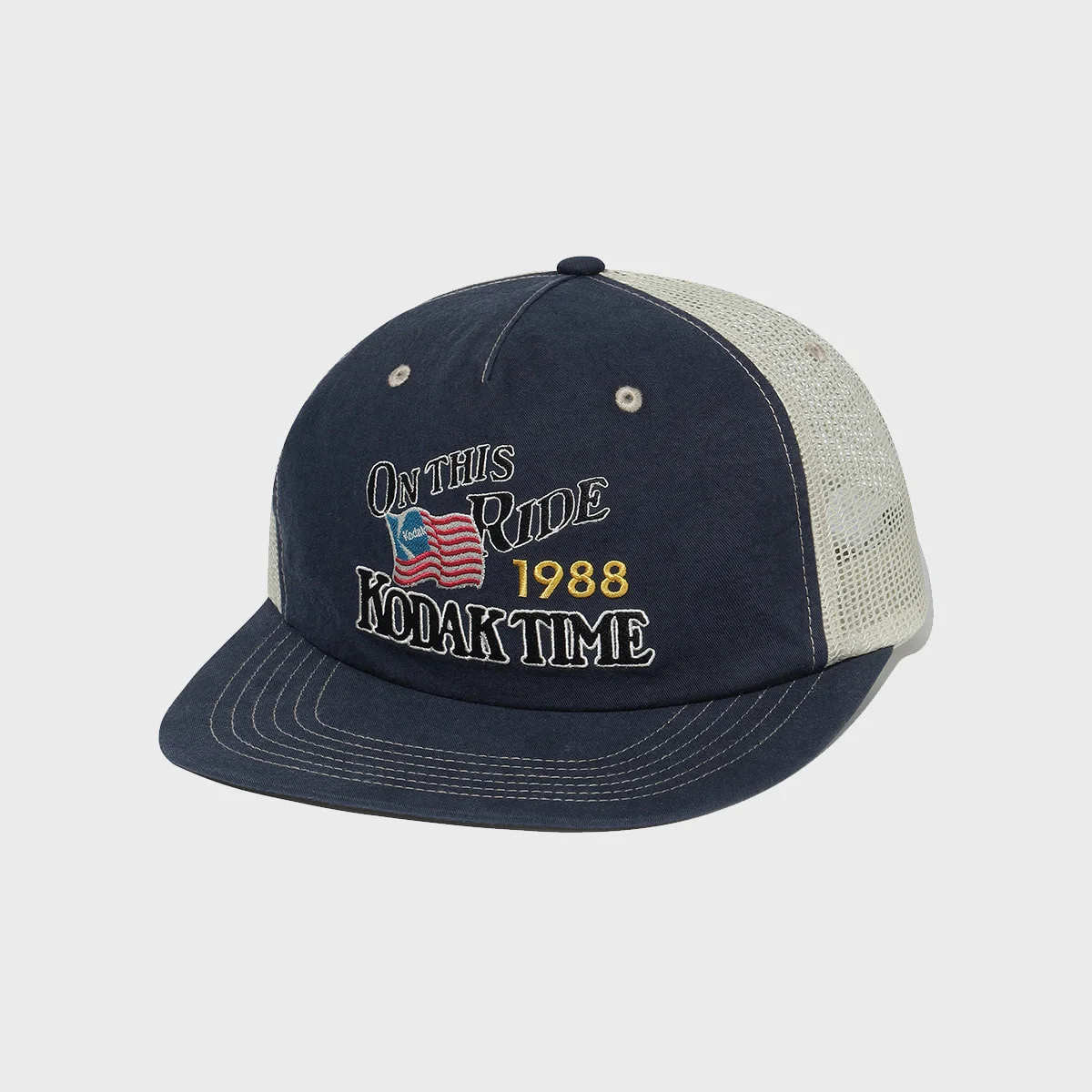 寬鬆版型 網布 Trucker 帽 NAVY