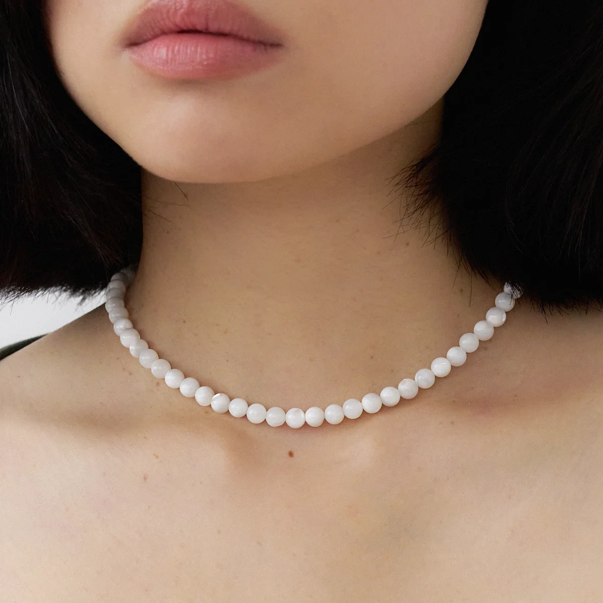 mother of pearl necklace