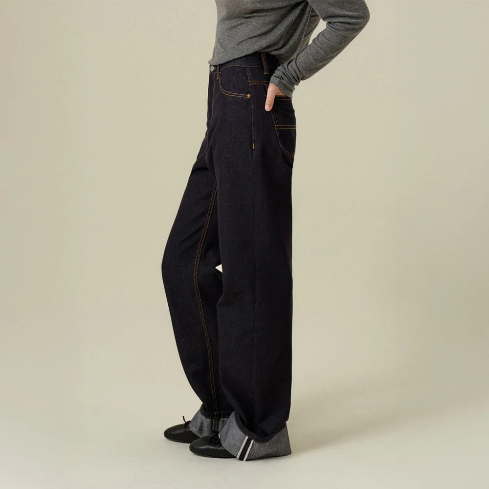 OLLO SELVAGE JEANS_DARK BLUE